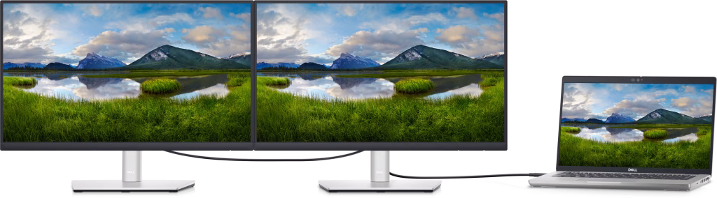 setup dual monitors Windows 11