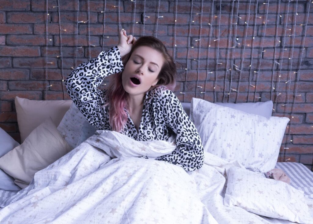 sleepy-young-woman