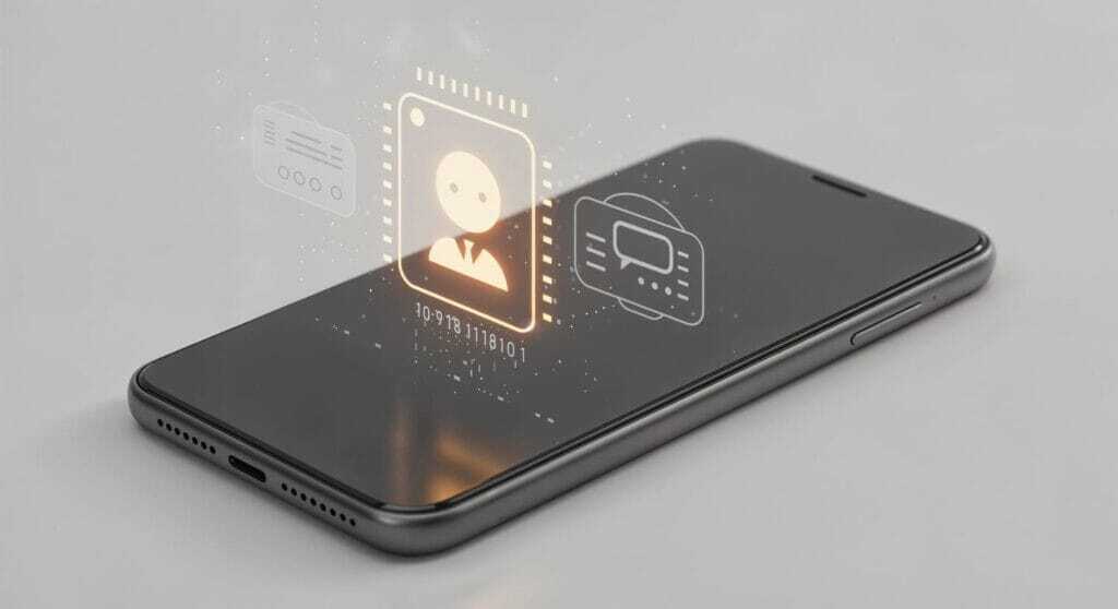 smartphone-interface-profile