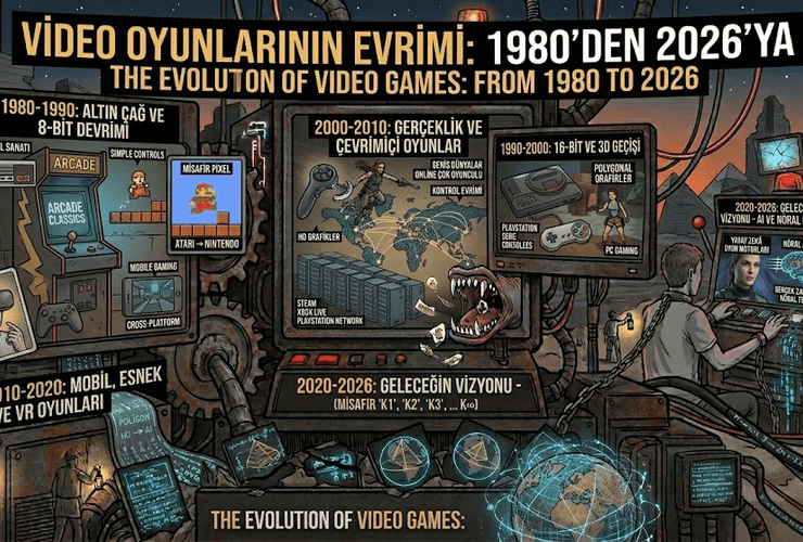 The evolution of video games from 1980 to 2026 61 The evolution of video games