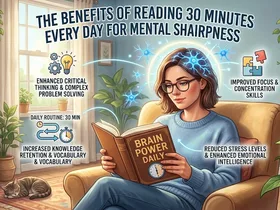 The benefits of reading 30 minutes every day 39 The benefits of reading 30 minutes every day for mental sharpness: The benefits of reading minutes