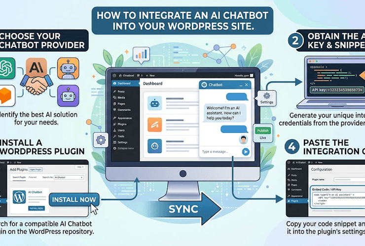 How to integrate AI chatbots into your WordPress site