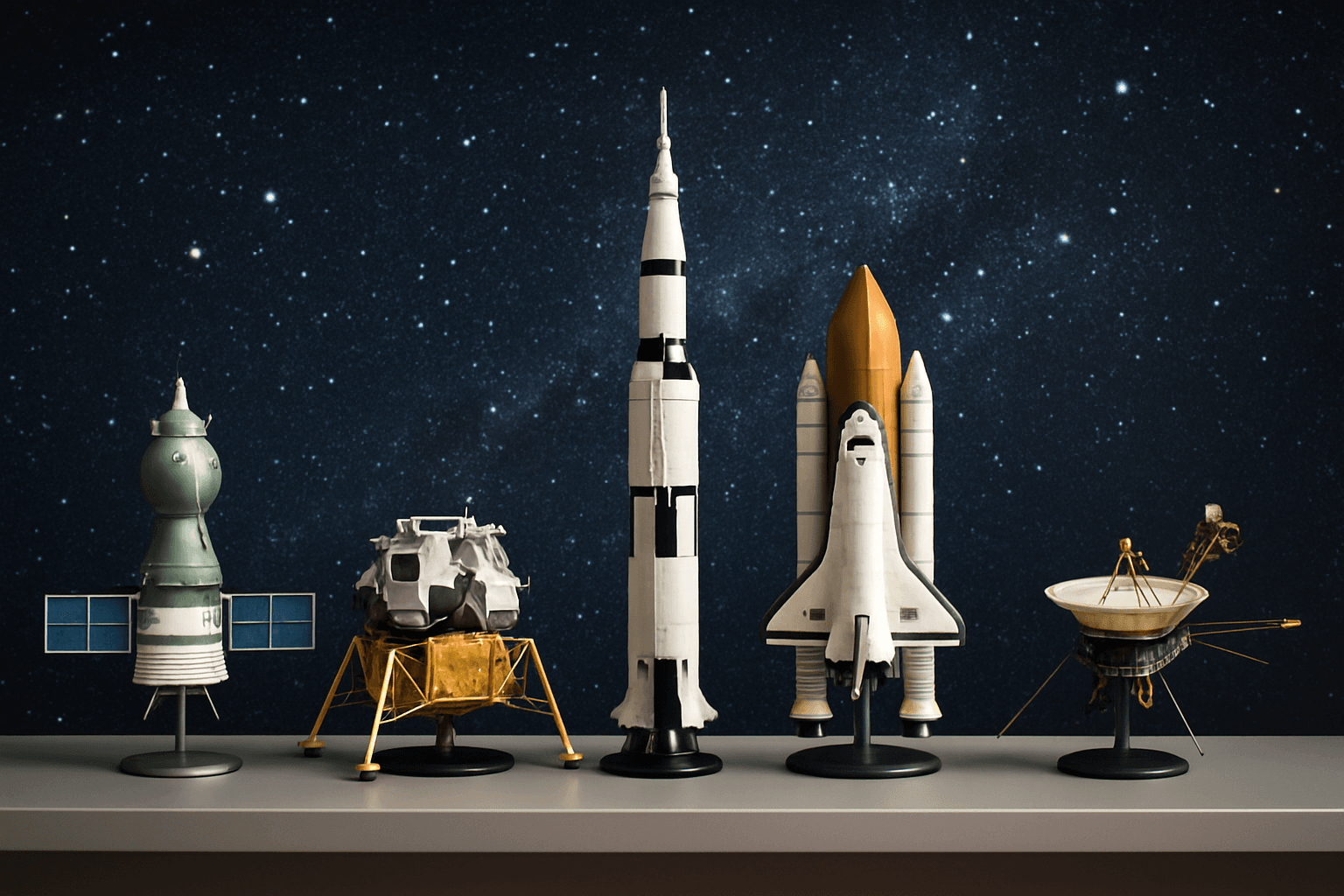 The history of space exploration
