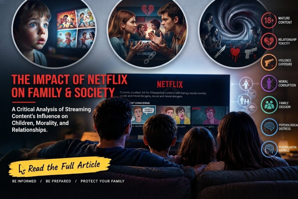 Netflix and the Family: How Streaming Content Can Affect Morality, Children, and Family Life 66 Netflix