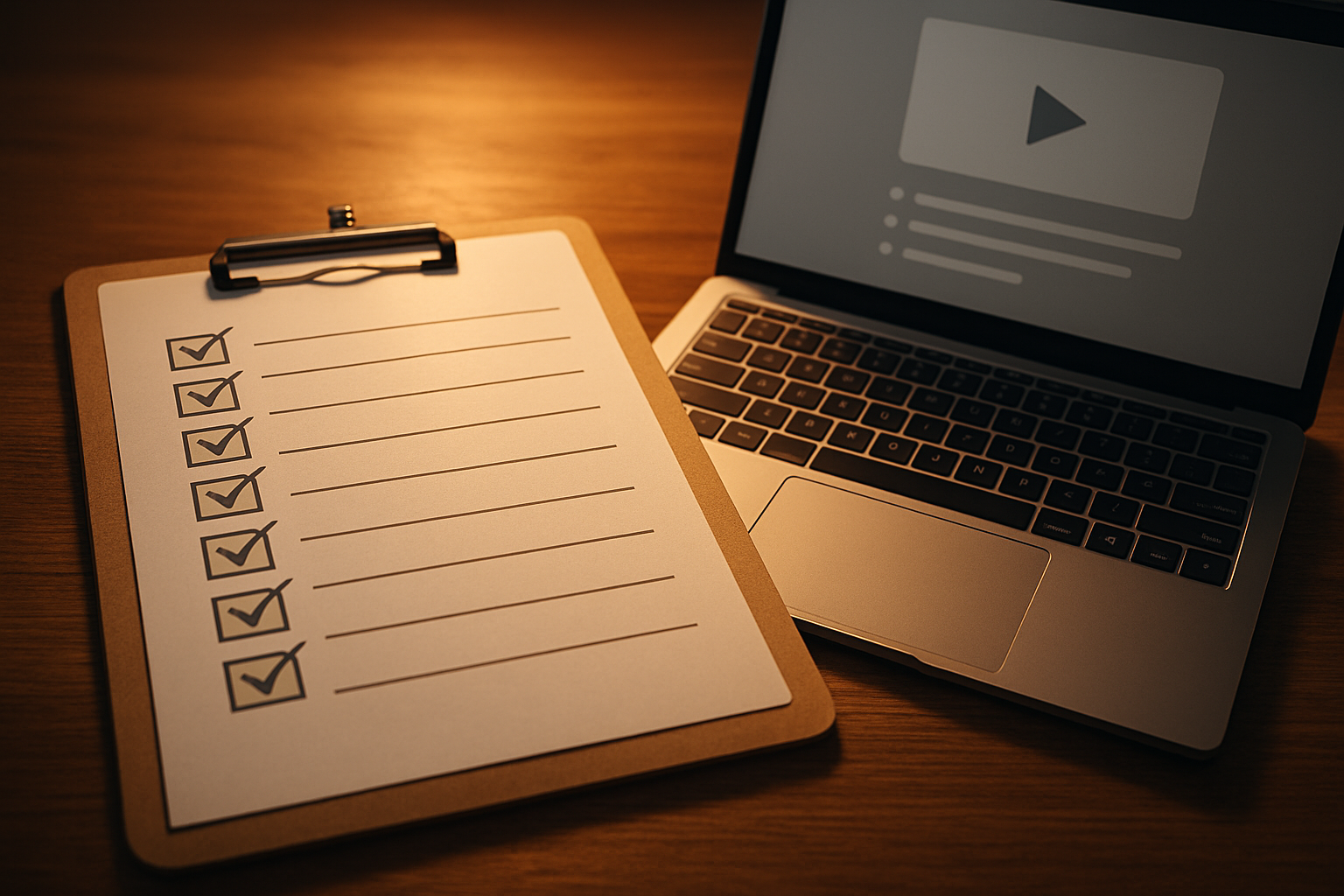 Checklists 15-minute pre-publish QA for